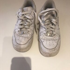 Nike Air Force 1 White Athletic Sneakers​